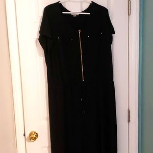 Maxi black dress
